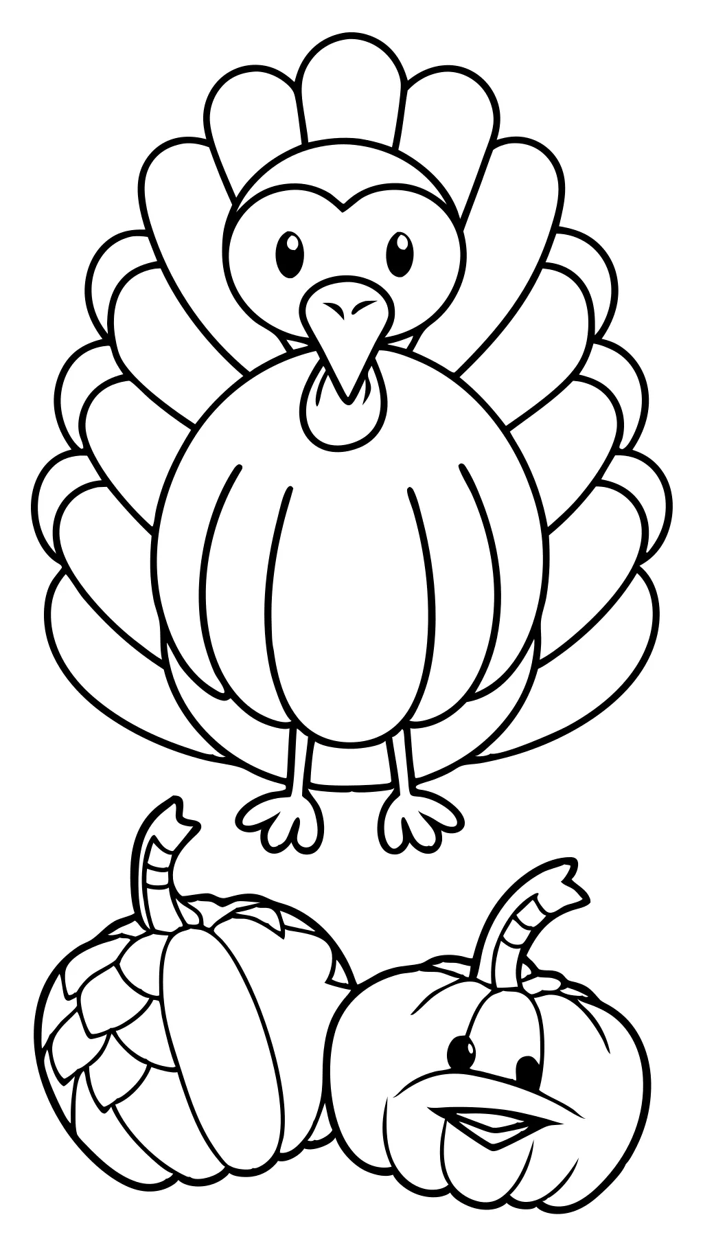 turkey coloring pages for preschoolers